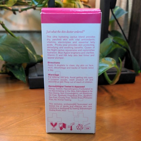 NIB Dermadoctor Urban Veil Cactus Moisture Elixir - Picture 5 of 6